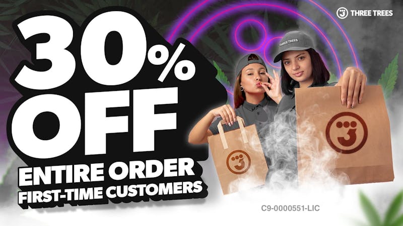 Three Trees - Manteca 30% OFF First Order