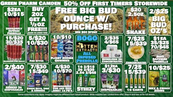 Green Pharm - Camden - NOW OPEN! NOW OPEN!! - 50% OFF STOREWIDE FTC