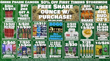 Green Pharm - Camden - NOW OPEN! NOW OPEN!! - 50% OFF STOREWIDE FTC