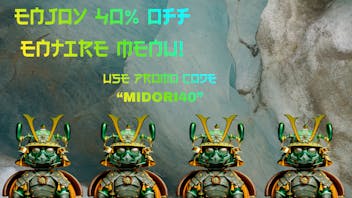 Midori Delivery - Palm Desert 40% OFF ENTIRE MENU