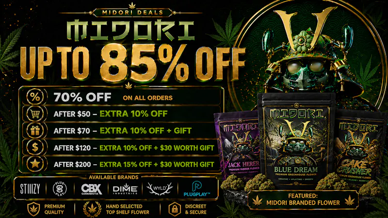 Midori Delivery GET GIFT ON YOUR ORDER AND EXTRA 10% OFF