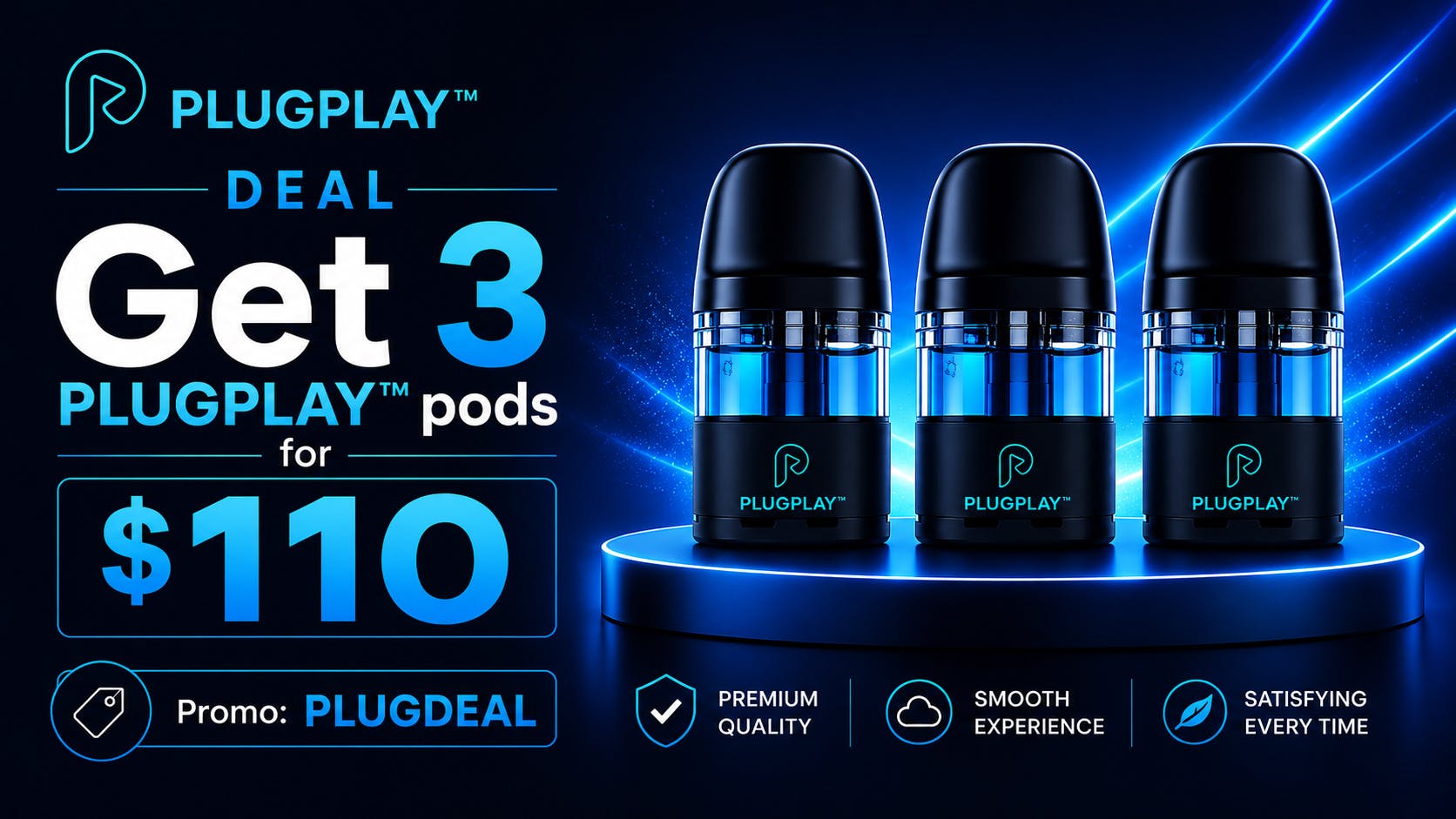 Midori Delivery - Torrance Get 3 PLUGPLAY™ pods for $110
