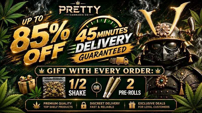 Pretty Cannabis Co 🔥UP TO 85% OFF+GIFT + EXTRA 10%OFF On 🛒45MINS🚀