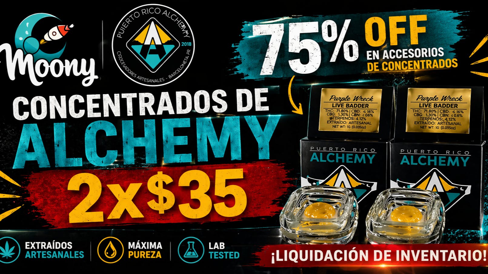 Cruz Verde Dispensario Concentrados Alchemy