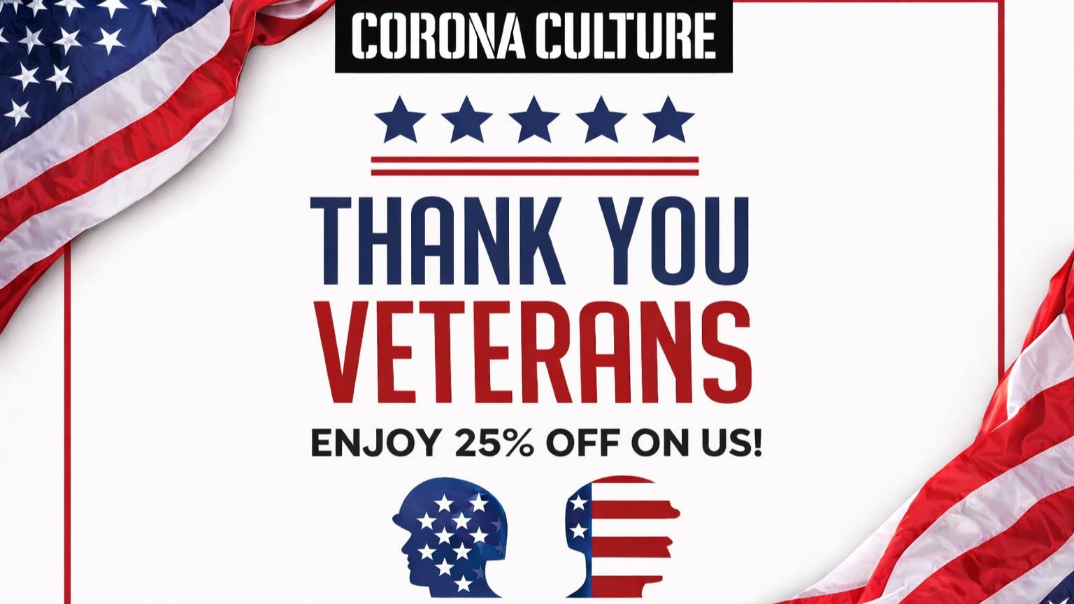 Culture Cannabis Club Marijuana and Weed Dispensary - Corona Temescal Honoring Your Service with 25% Off Everything