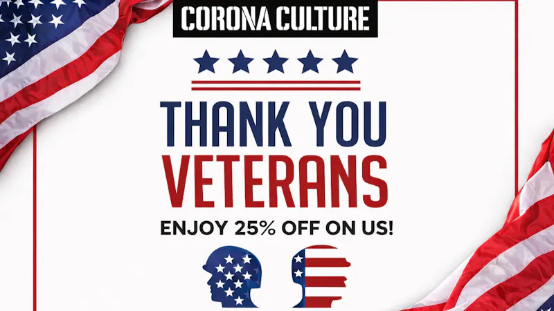 Culture Cannabis Club Marijuana and Weed Dispensary - Corona Temescal Honoring Your Service with 25% Off Everything