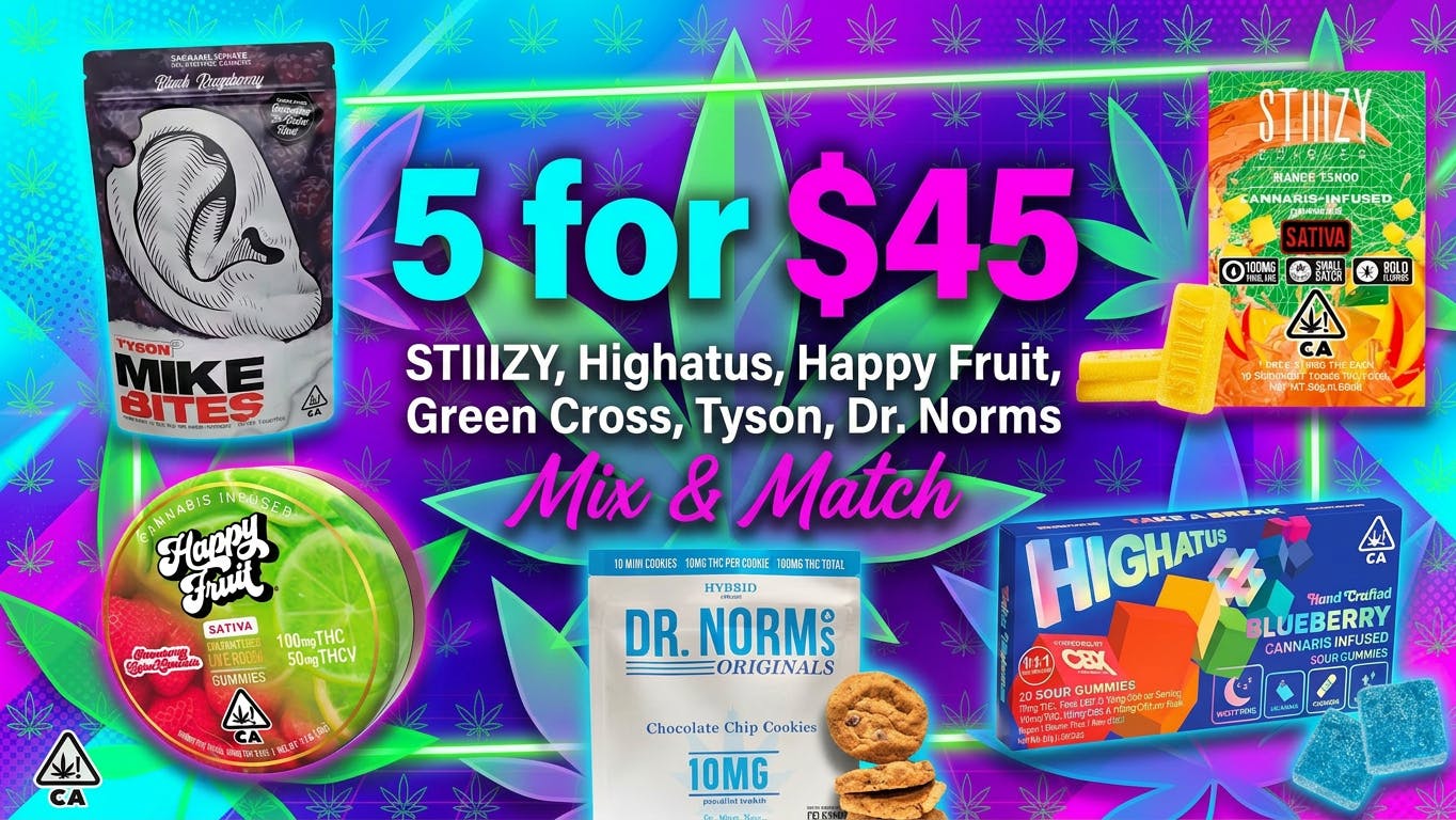 Corona Rush Budz - Corona Edibles 5 for $45 Mix & Match!