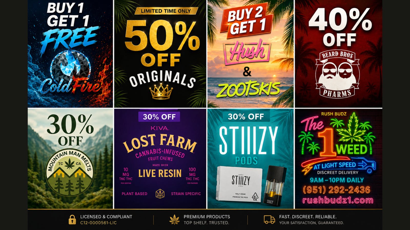 Corona Rush Budz - Chino Sizzlin' Summer Deals