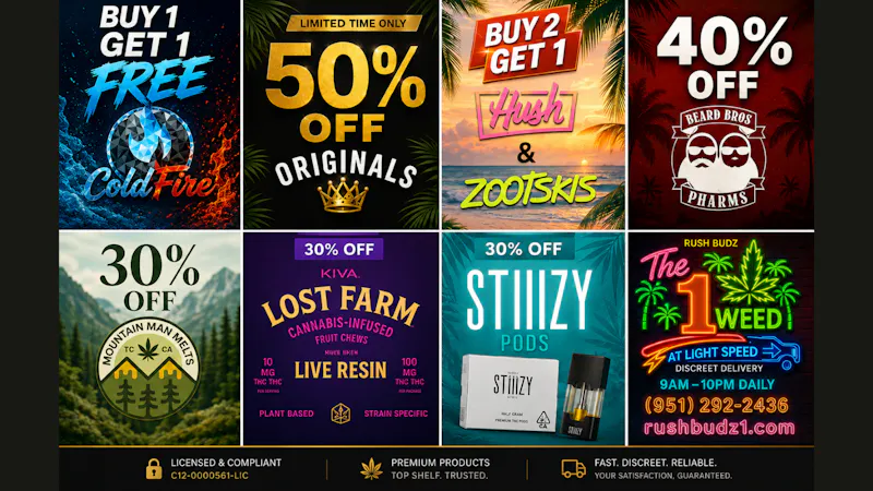 Corona Rush Budz - Chino Sizzlin' Summer Deals