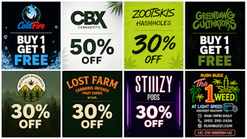 Corona Rush Budz - Chino Weekly Promos @ Corona Rush Budz