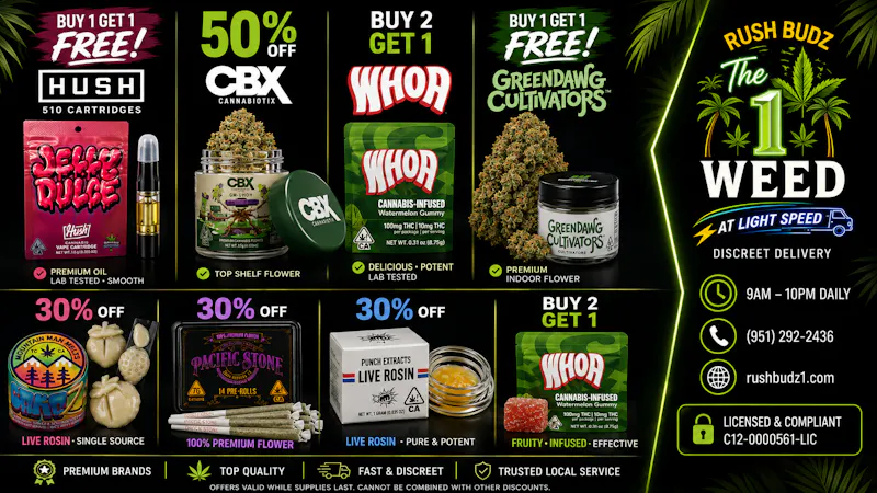 Corona Rush Budz - Chino Deals, Deals, Deals @ Corona Rush Budz