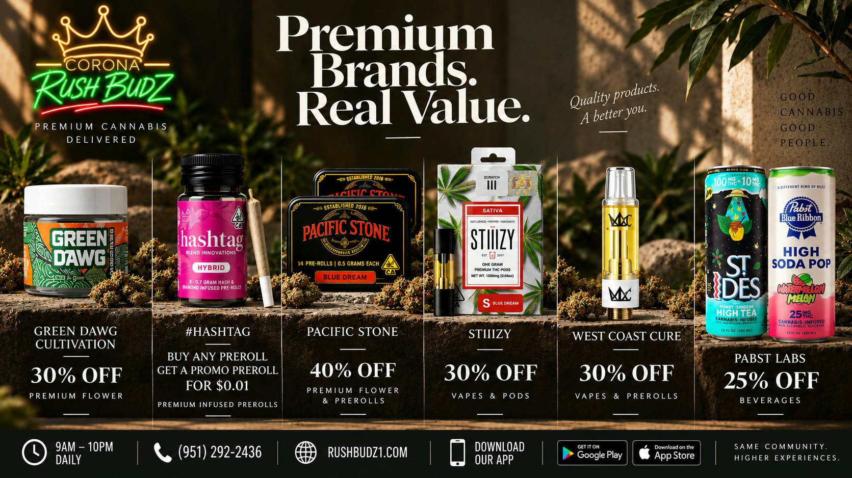 Corona Rush Budz - Chino Deals on Deals on Deals on Deals!
