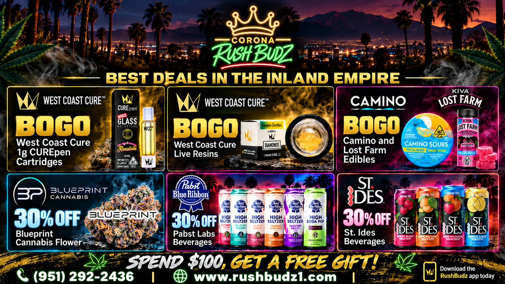Corona Rush Budz - Chino Need a deal, Corona Rush Budz has you covered!
