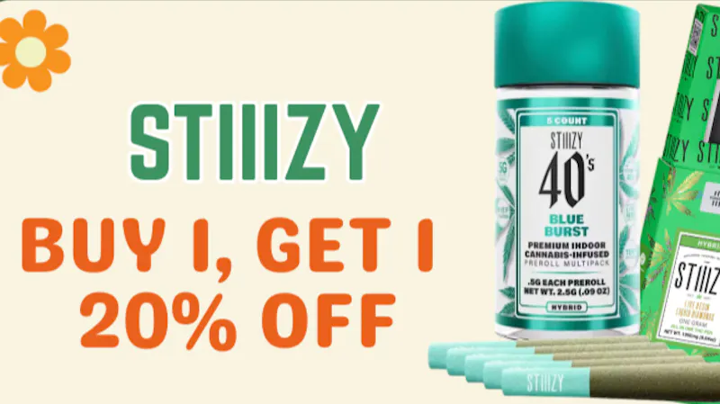 Mrs Greens Cannary Stiiizy Buy 1 Get 1 20% OFF