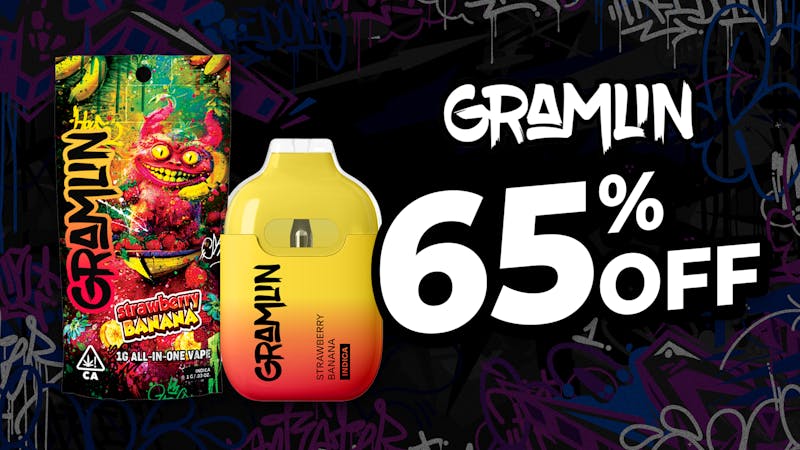 Strains 65% Off GRAMLIN