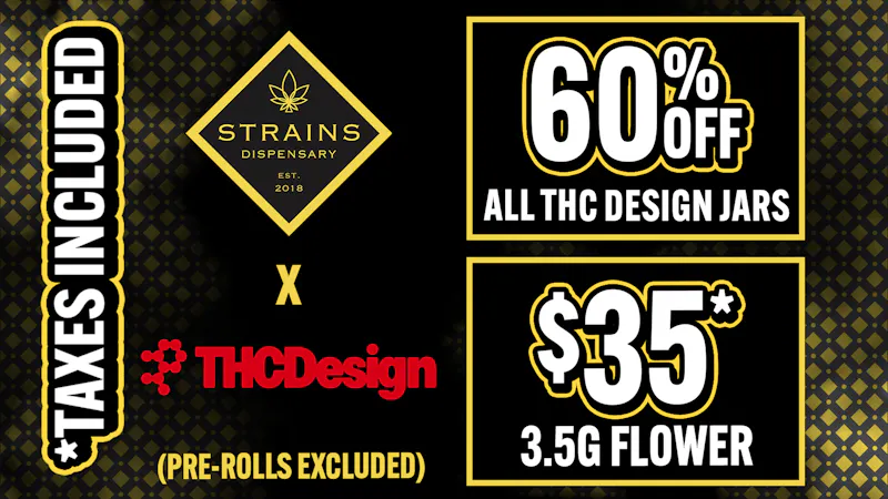 Strains - Costa Mesa $35 THC Design 3.5g Flowers 🌱 Limited Time ⏳