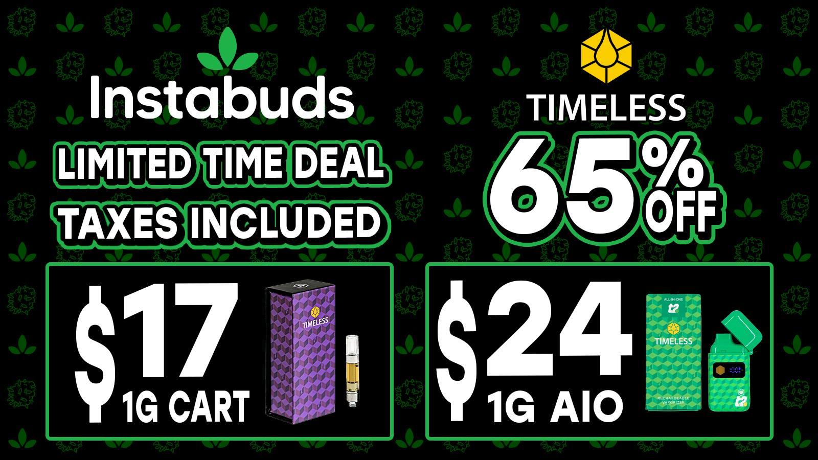 Instabuds - Costa Mesa 65% off Timeless Vapes ⏳ Limited Time 💨