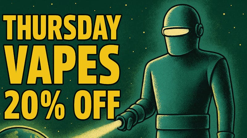 Carry-On Cannabis NJ Vape Thursday 20% Off