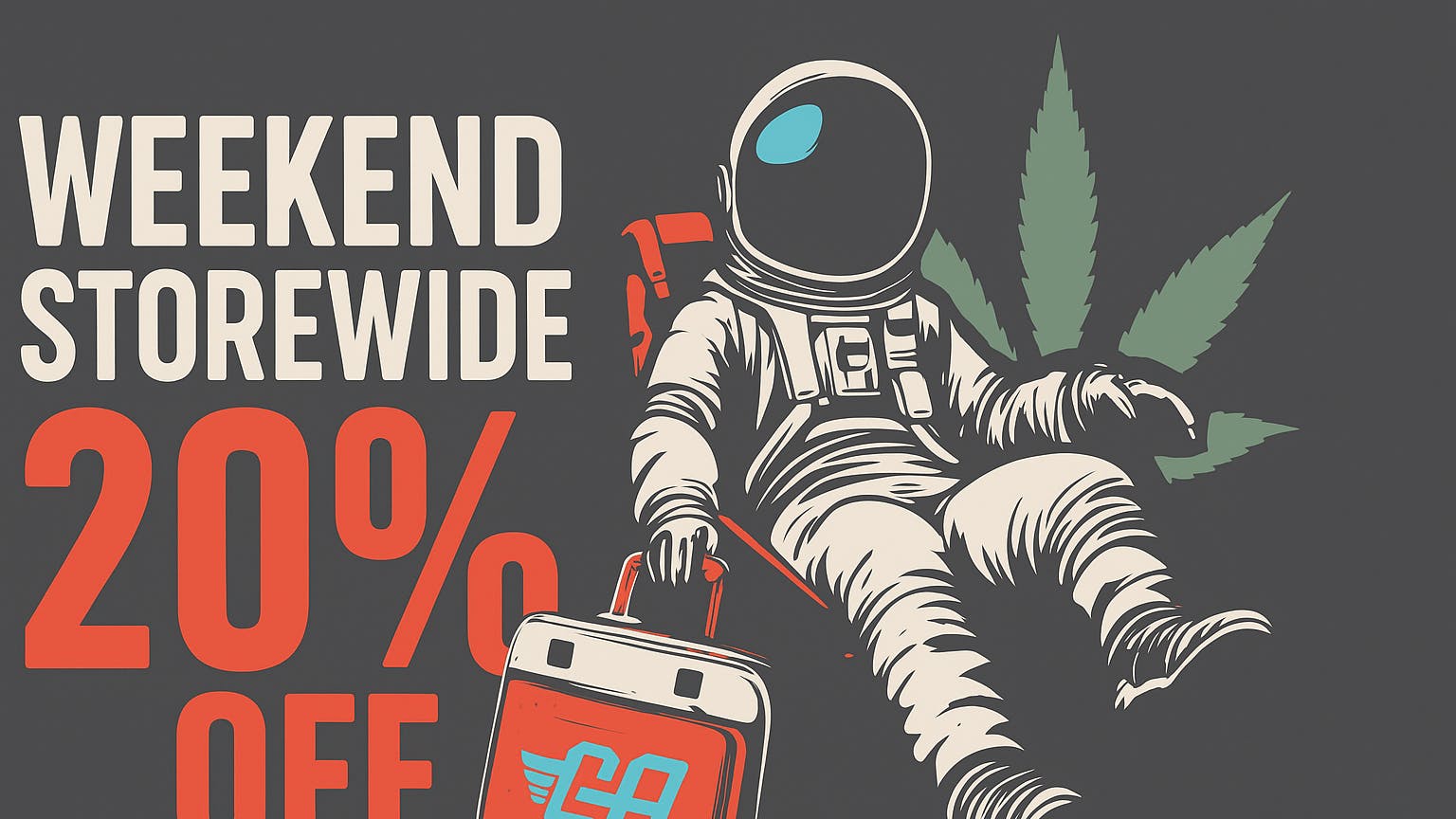 Carry-On Cannabis NJ Weekend Storewide 20% Off