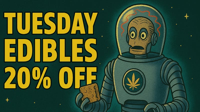Carry-On Cannabis NJ Edible Tuesday 20% Off