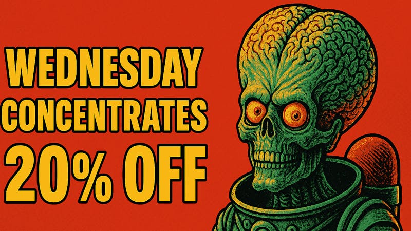 Carry-On Cannabis NJ Concentrate Wednesday 20% Off