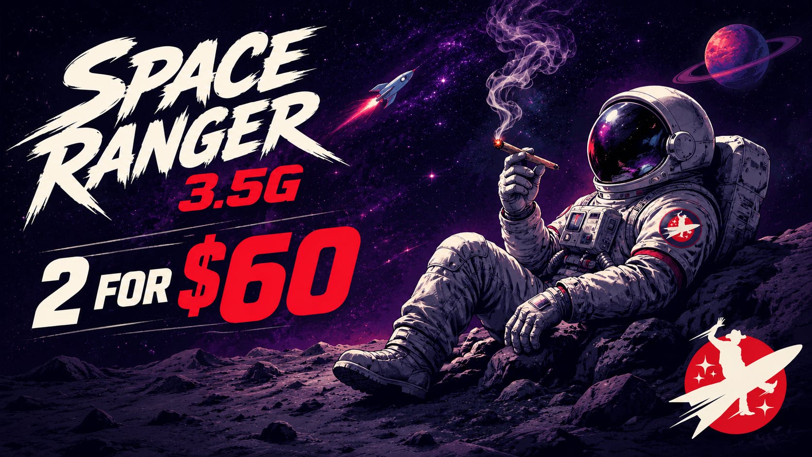 Carry-On Cannabis NJ Space Ranger 2 for $60