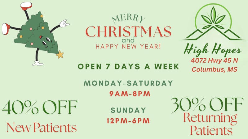 High Hopes - Columbus Christmas ALL Month 30% OFF!