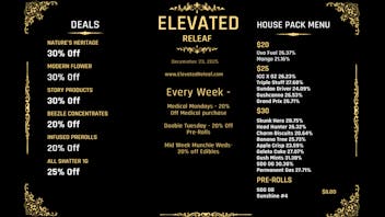 Elevated Releaf Nature's Heritage Flower 30% Off!