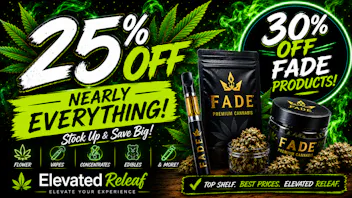 Elevated Releaf Up to 30% Off Nearly Everything