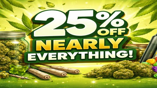 Elevated Releaf 25% Off Nearly Everything!