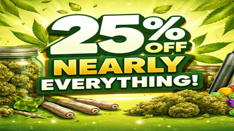 Elevated Releaf 25% Off Nearly Everything!