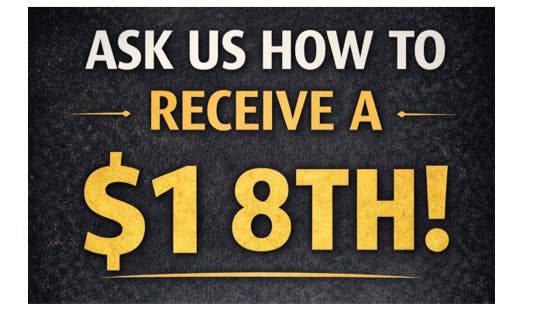 GW Leaf Dispensary $1 8th promo deal