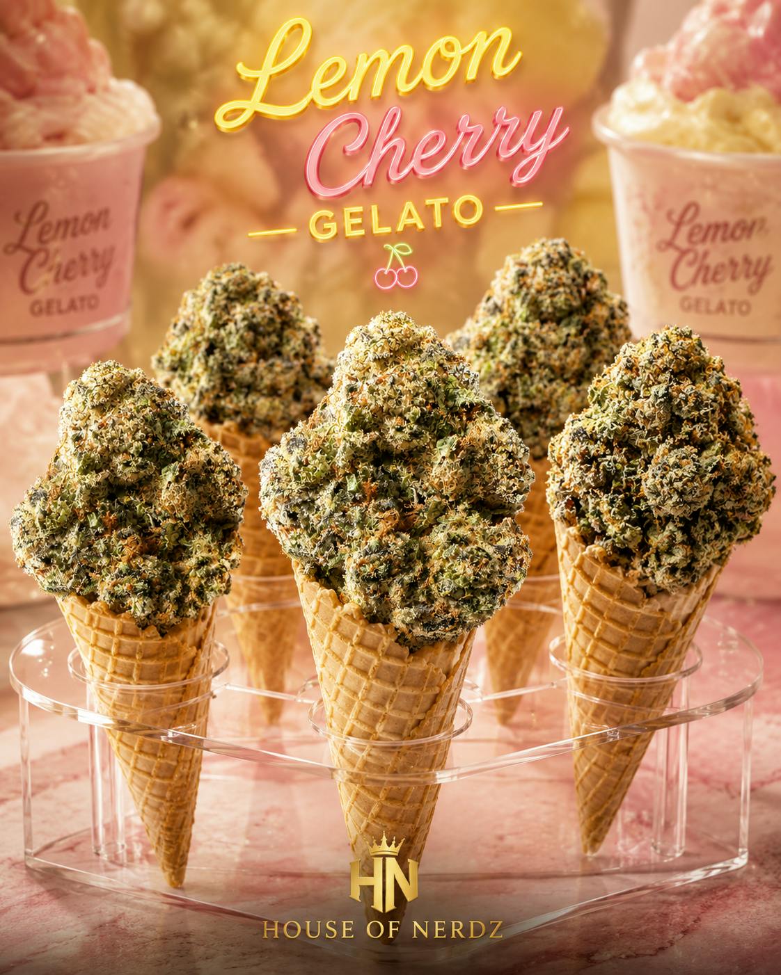 🔥Lemon Cherry Gelato🔥House of Nerdz🔥