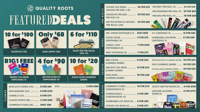 Quality Roots - Hamtramck ❄️ Qual-idays at Quality Roots ❄️