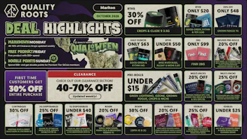 Quality Roots - Marlton October Deals at Quality Roots 🍂 🎃 🍁