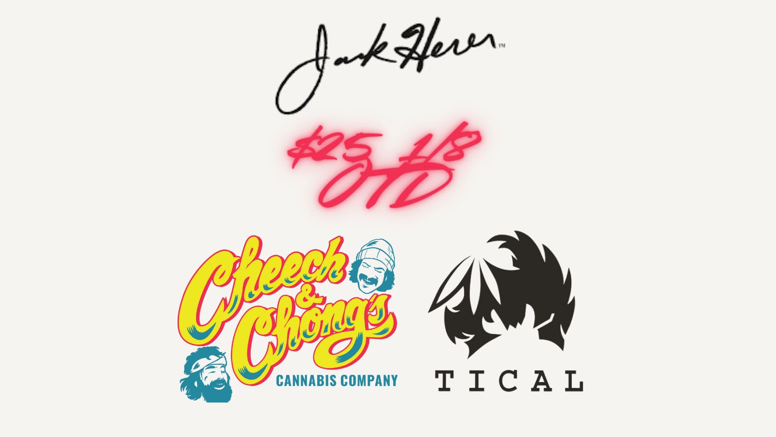 A Cut Above - Denver Tical, Jack Herer, Cheech & Chong $25 1/8