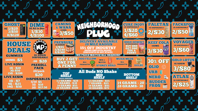 Neighborhood Plug Plug Deals!!!!!