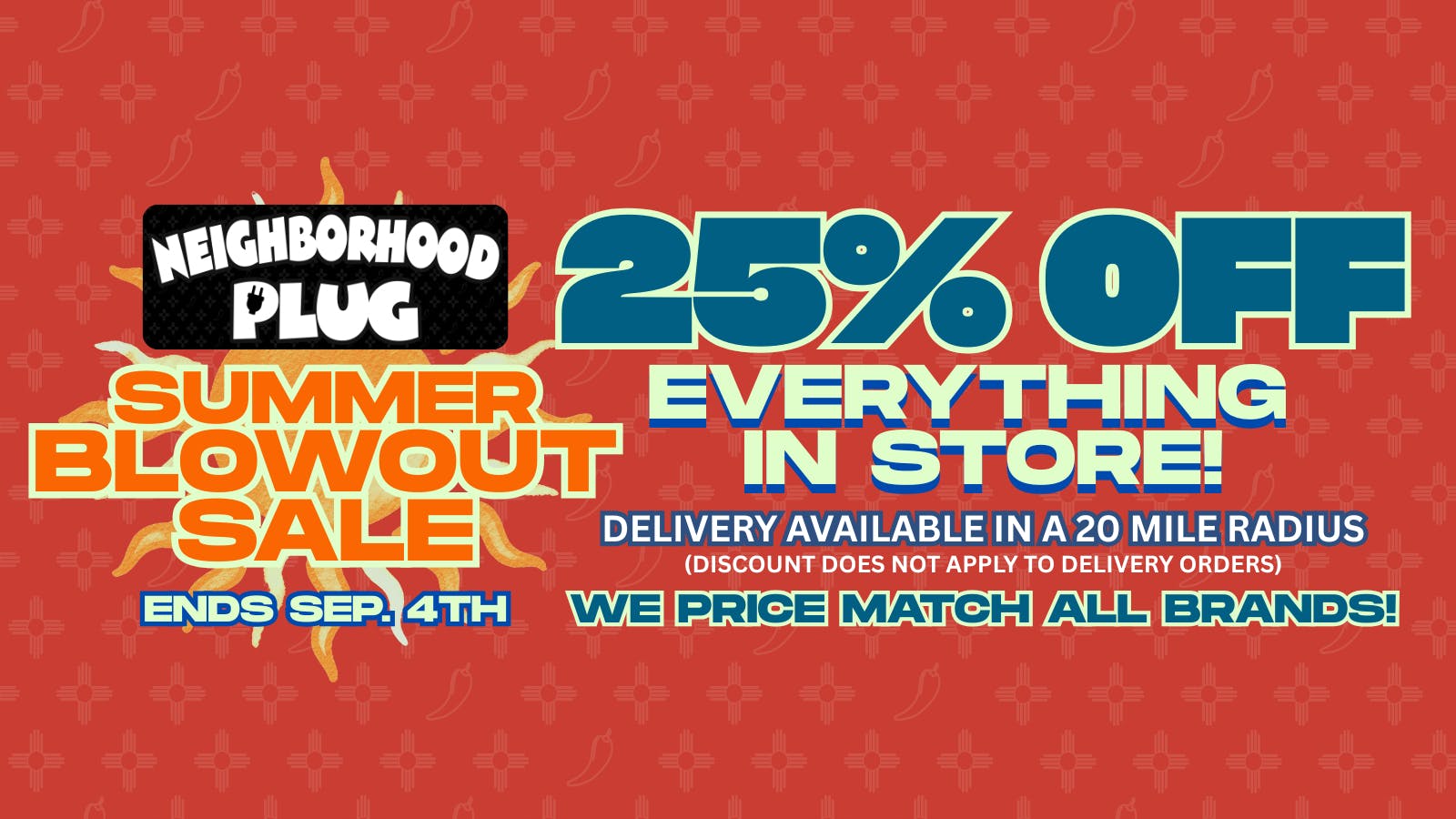 Neighborhood Plug END OF SUMMER DEALS!