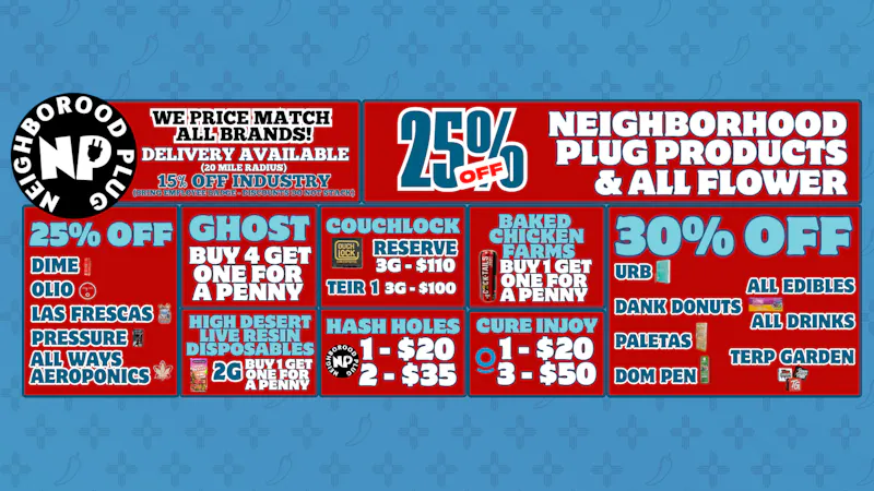Neighborhood Plug FALL DEALS ARE HERE!!