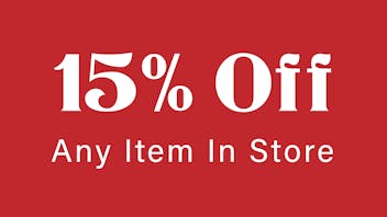 ESH 15% off discount on each item
