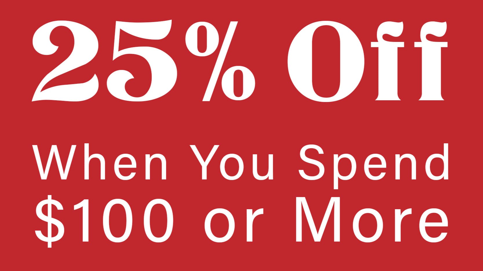 ESH 20% off when you spend $100+