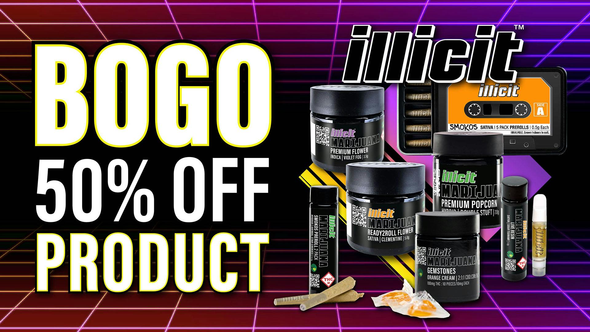 From The Earth Dispensary Raytown BOGO 50% Off Illicit Products (1/23/26 to 1/25/26)