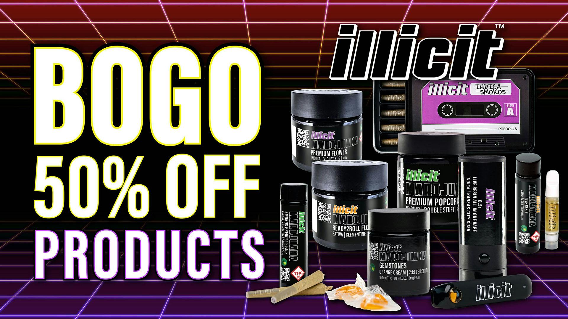 From The Earth Dispensary St. Joseph Big Game Blowout: BOGO 50% Off Illicit (2/6 - 2/8)