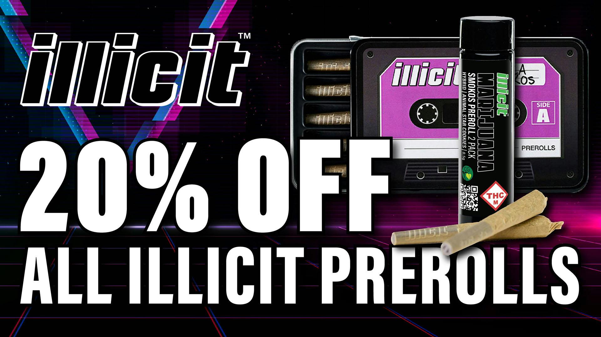 From The Earth Dispensary Independence 20% Off Illicit Pre-Rolls (4/24/26 - 4/26/26)