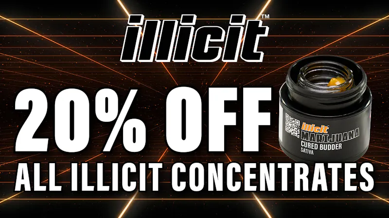 From The Earth Dispensary Brookside 20% Off Illicit Concentrates (5/4/26 - 5/7/26)