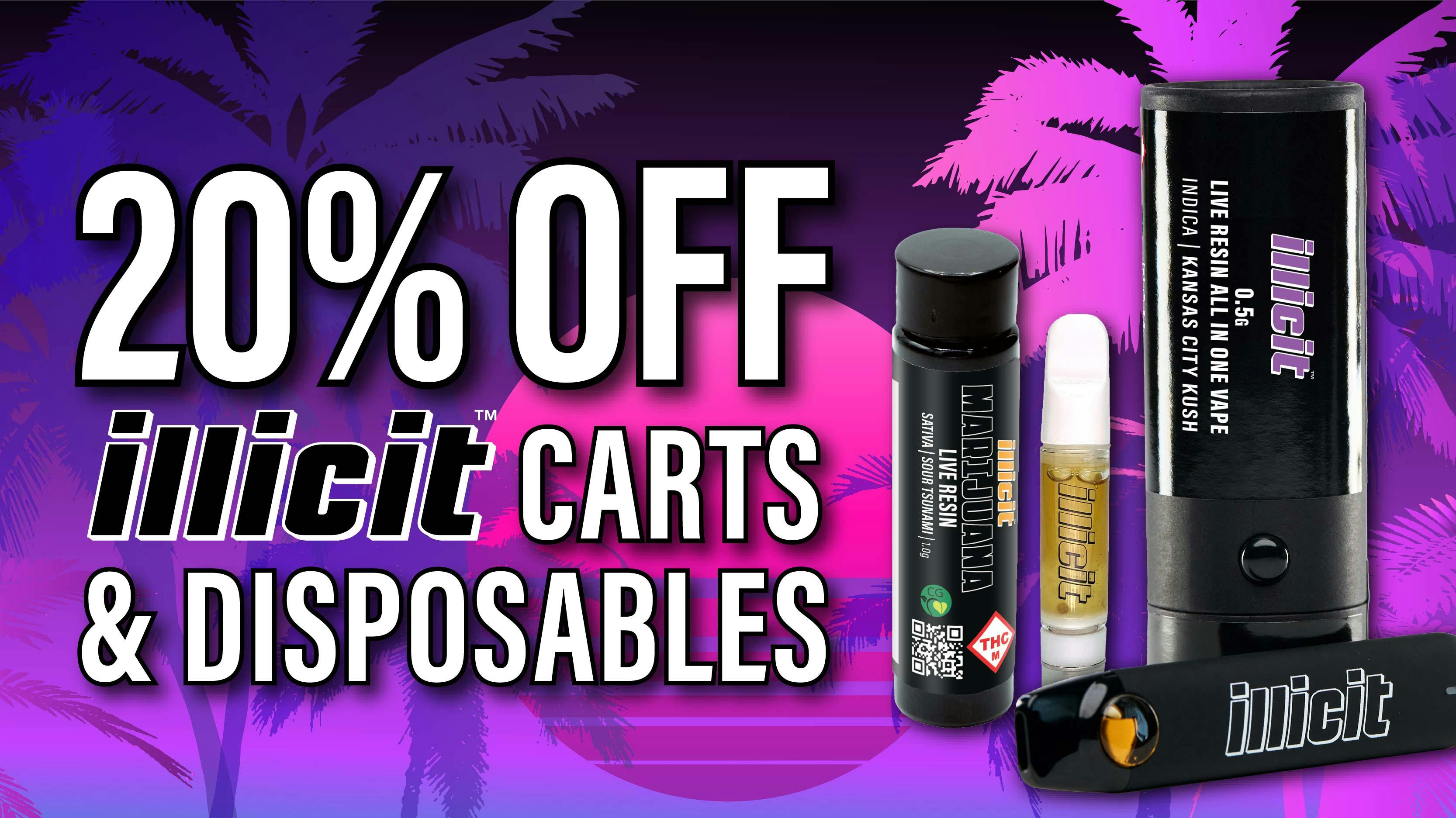 From The Earth Dispensary Lee's Summit 20% Off Illicit Vapes (7/20 - 7/23/26)