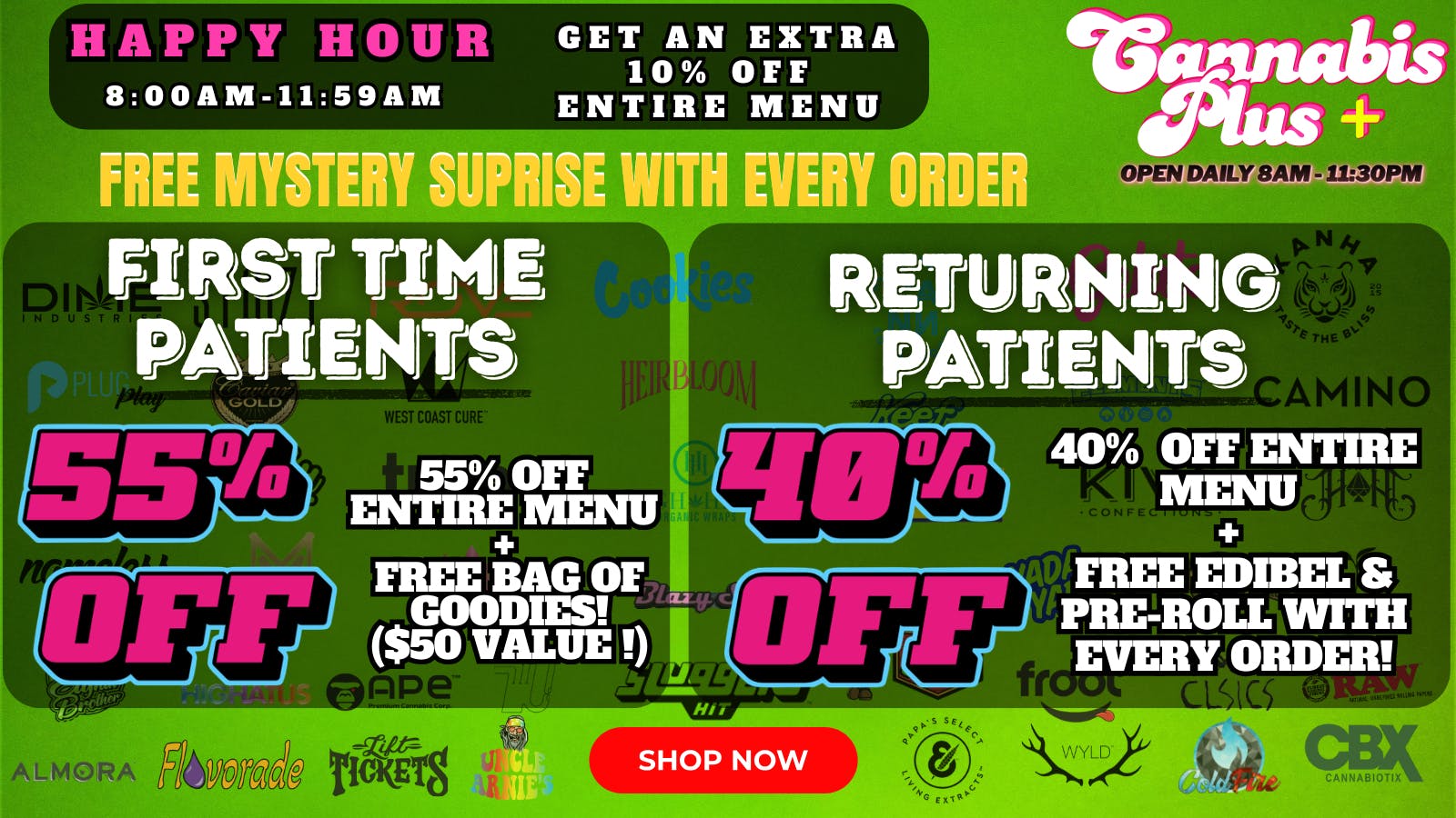 Cannabis Plus - Oceanside The Ultimate First-Time Hookup 55%OFF+Free Goodies