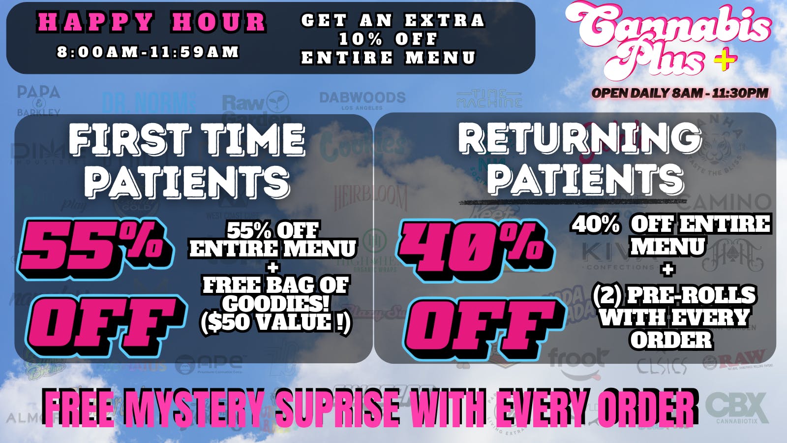 Cannabis Plus - San Marcos The Ultimate First-Time Hookup 55%OFF+Free Goodies