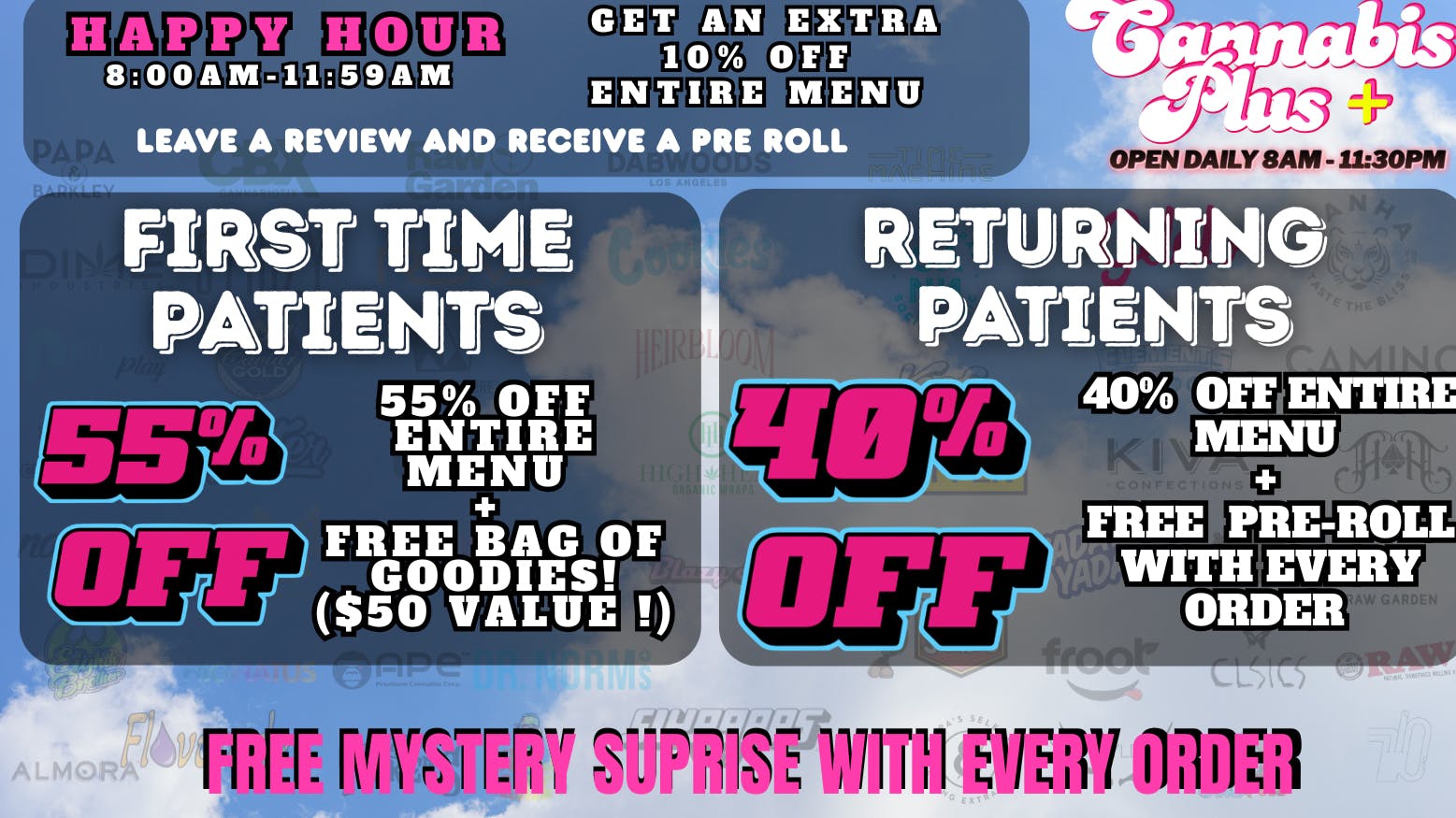 Cannabis Plus - Fallbrook The Ultimate First-Time Hookup 55% OFF! 🤩