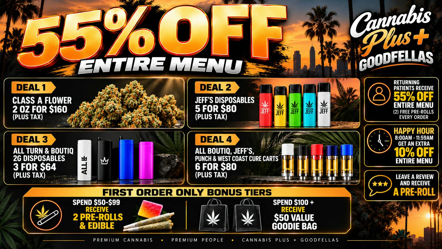 Cannabis Plus - Fallbrook Free Goodies Every Order & BIG Savings!